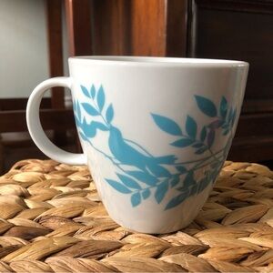 Bed, Bath, & Beyond blue bird ceramic coffee mug